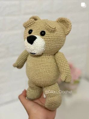Osito Ted tejido